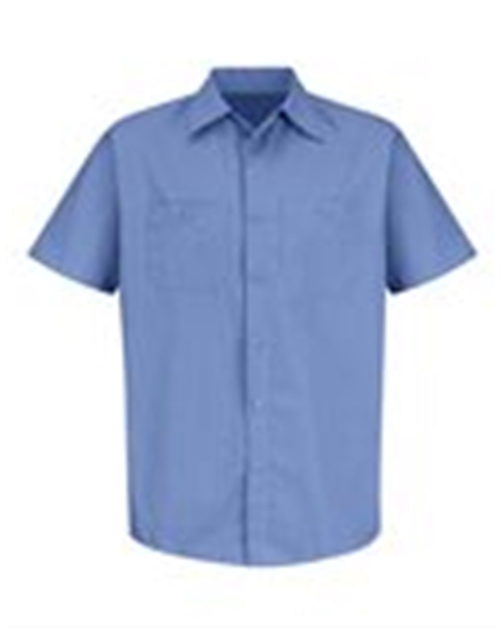 Red Kap SB22 Men's Industrial Stripe Short Sleeve Work Shirt - style
