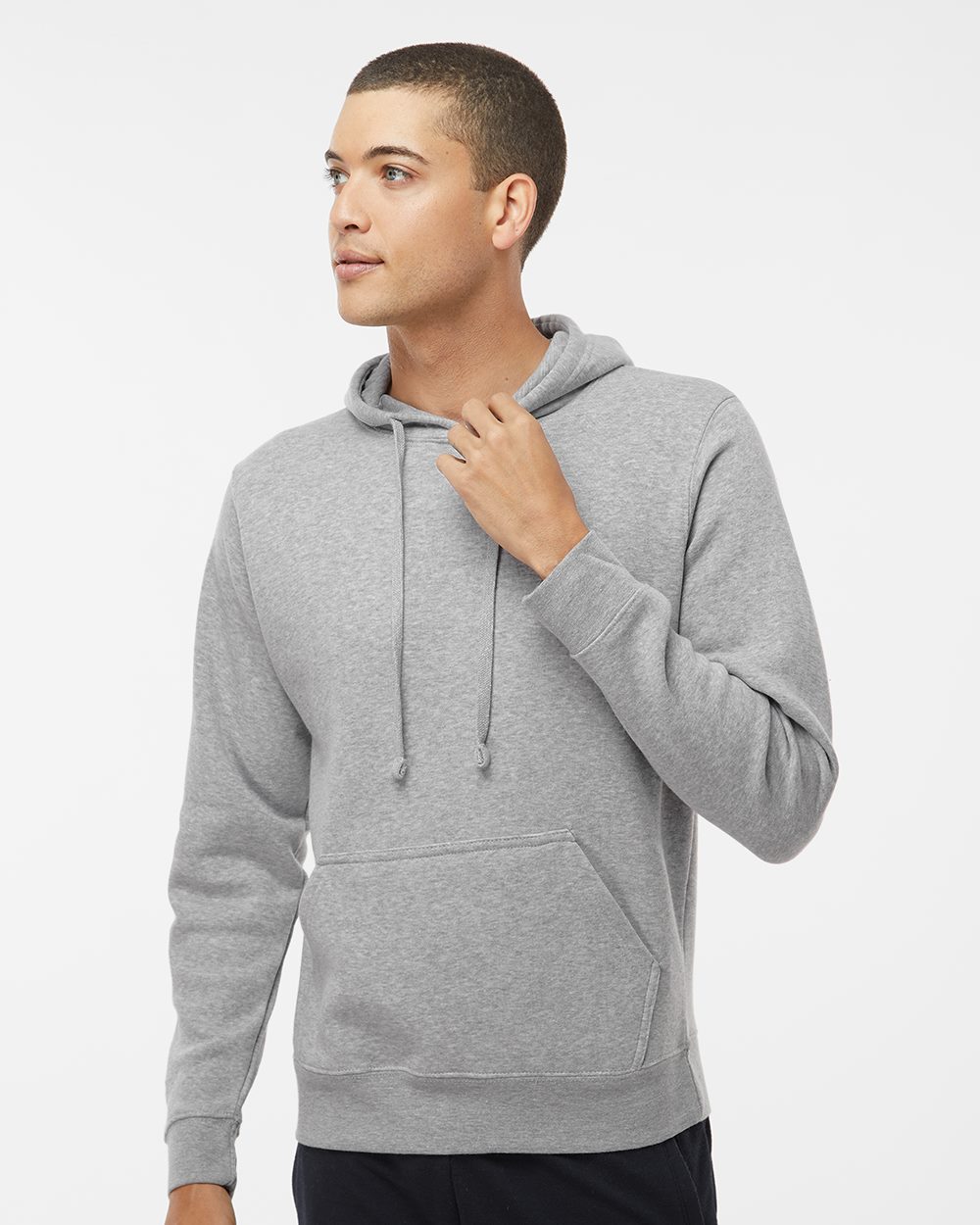 J. America 8620 Men's Cloud Fleece Hooded Sweatshirt - style