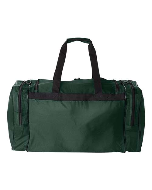 Augusta Sportswear 511 420-Denier Gear Bag - Forest Green - back