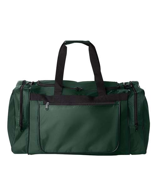 Augusta Sportswear 511 420-Denier Gear Bag - Forest Green - front