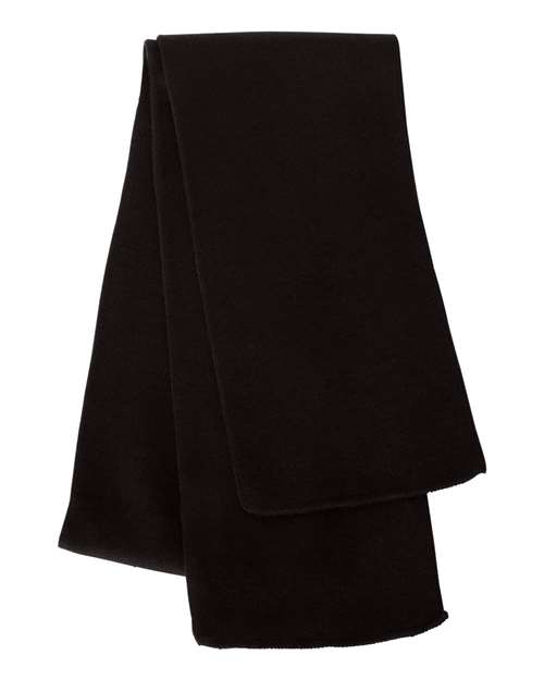Sportsman SP04 Knit Scarf - Black - front