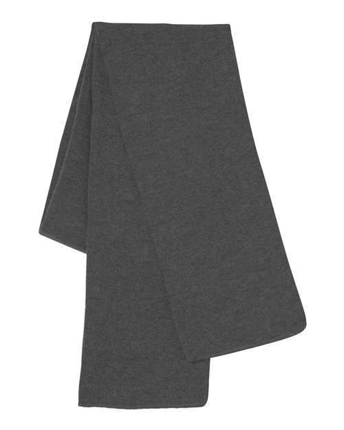 Sportsman SP04 Knit Scarf - Heather Charcoal - back