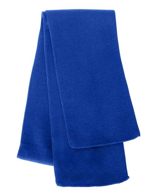 Sportsman SP04 Knit Scarf - Royal - front