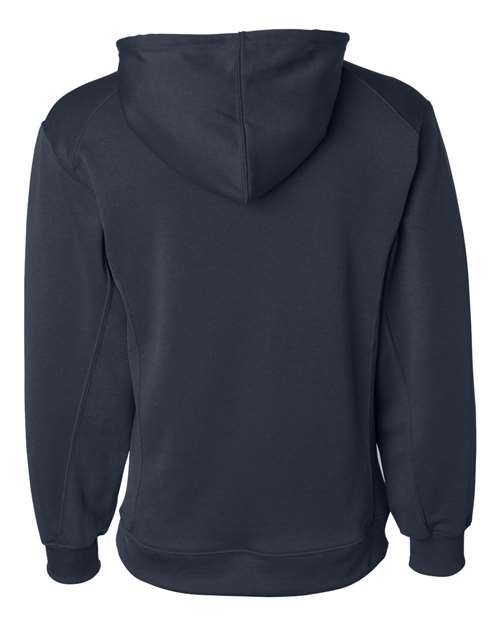 Badger 1454 Men's Performance Fleece Hooded Sweatshirt - Navy - back