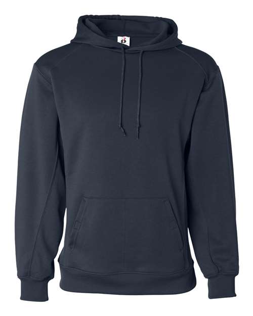 Badger 1454 Men's Performance Fleece Hooded Sweatshirt - Navy - front