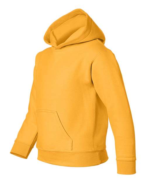 Gildan 18500B Youth Heavy Blend™ Hooded Sweatshirt - Gold - side