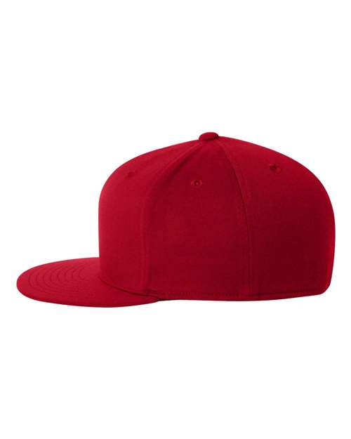Flexfit 6210FF 210® Flat Bill Cap - Red - side