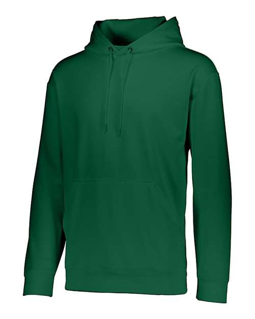 Augusta Sportswear 5505 Men's Wicking Fleece Hooded Sweatshirt - Dark Green - side