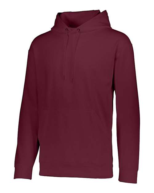 Augusta Sportswear 5505 Men's Wicking Fleece Hooded Sweatshirt - Maroon - side