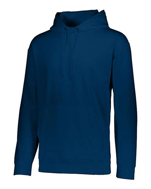 Augusta Sportswear 5505 Men's Wicking Fleece Hooded Sweatshirt - Navy - side