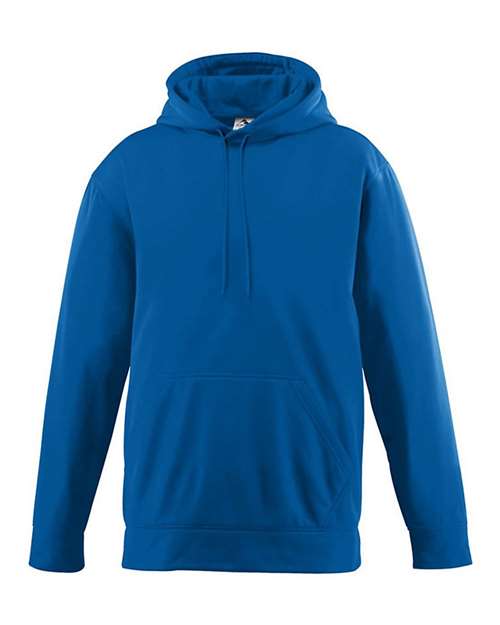 Augusta Sportswear 5505 Men's Wicking Fleece Hooded Sweatshirt - Royal - front