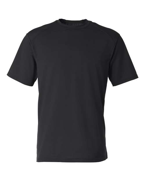 Badger 4820 Men's B-Tech Cotton-Feel T-Shirt - Black - front