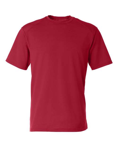 Badger 4820 Men's B-Tech Cotton-Feel T-Shirt - Red - front