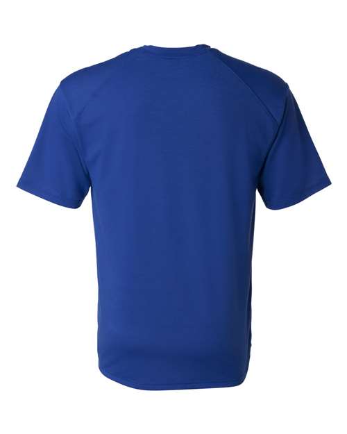 Badger 4820 Men's B-Tech Cotton-Feel T-Shirt - Royal - back