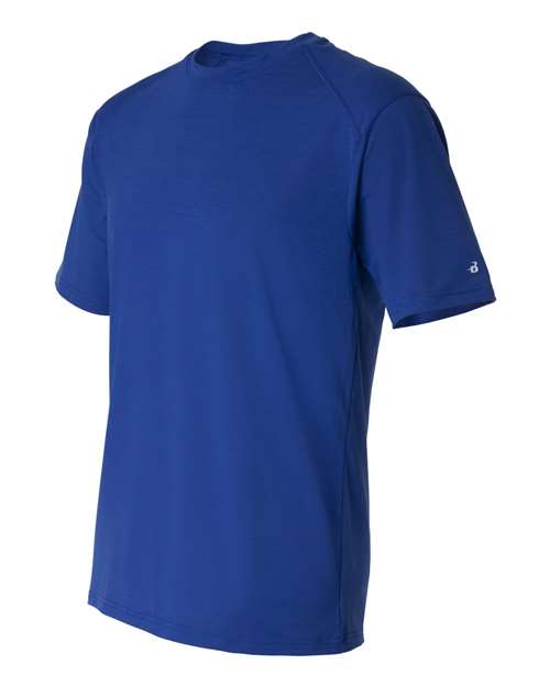 Badger 4820 Men's B-Tech Cotton-Feel T-Shirt - Royal - side