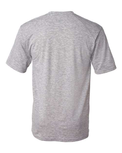 Badger 4820 Men's B-Tech Cotton-Feel T-Shirt - Oxford - back