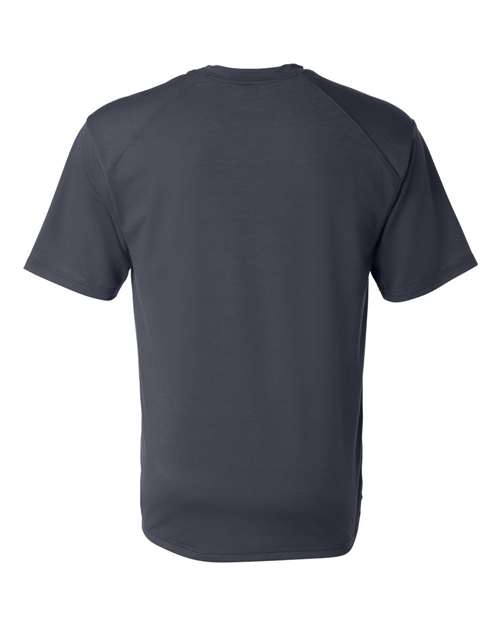 Badger 4820 Men's B-Tech Cotton-Feel T-Shirt - Navy - back