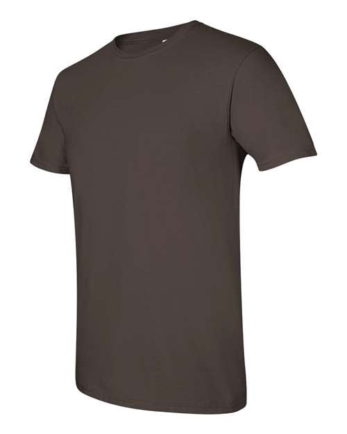 Gildan 64000 Unisex Softstyle® T-Shirt - Dark Chocolate - side