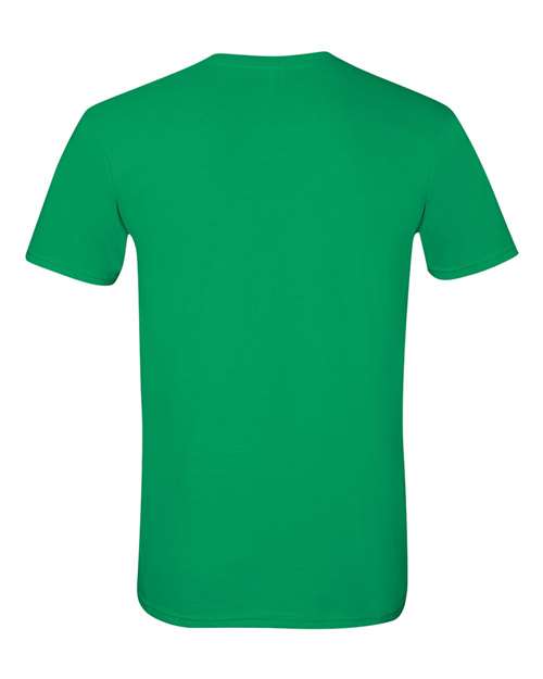 Gildan 64000 Unisex Softstyle® T-Shirt - Irish Green - back