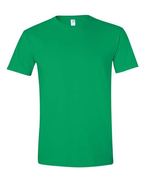 Gildan 64000 Unisex Softstyle® T-Shirt - Irish Green - front