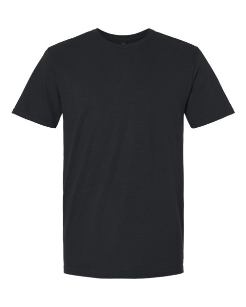 Gildan 64000 Unisex Softstyle® T-Shirt - Black - front