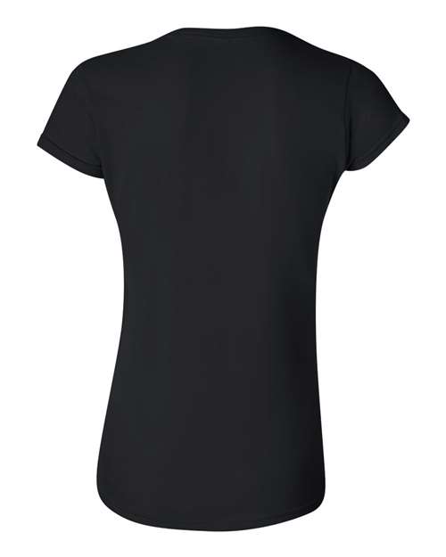 Gildan 64000L Women's Softstyle® T-Shirt - Black - back