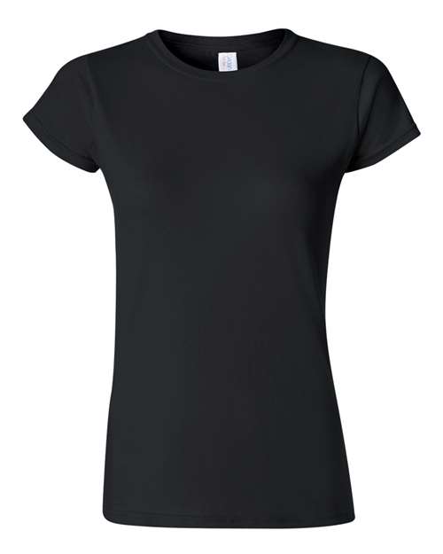 Gildan 64000L Women's Softstyle® T-Shirt - Black - front