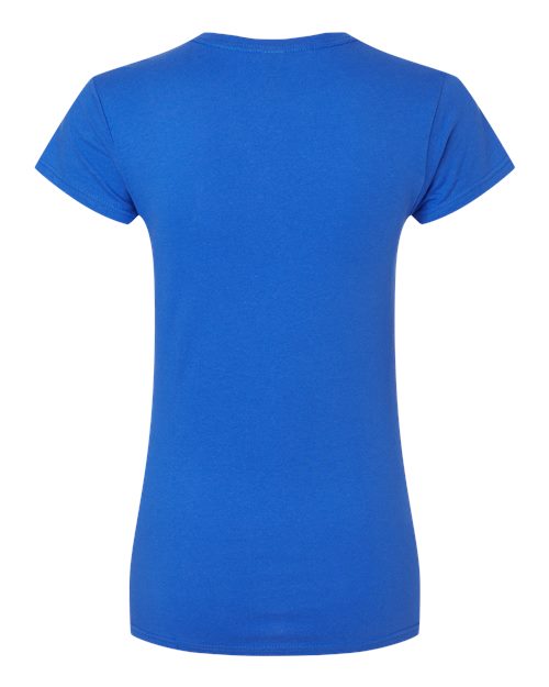 Gildan 64000L Women's Softstyle® T-Shirt - Royal - back