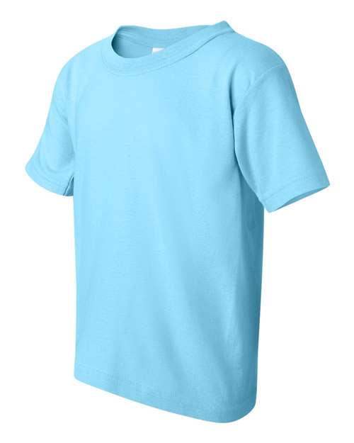 Gildan 5000B Youth Heavy Cotton™ T-Shirt - Sky - side