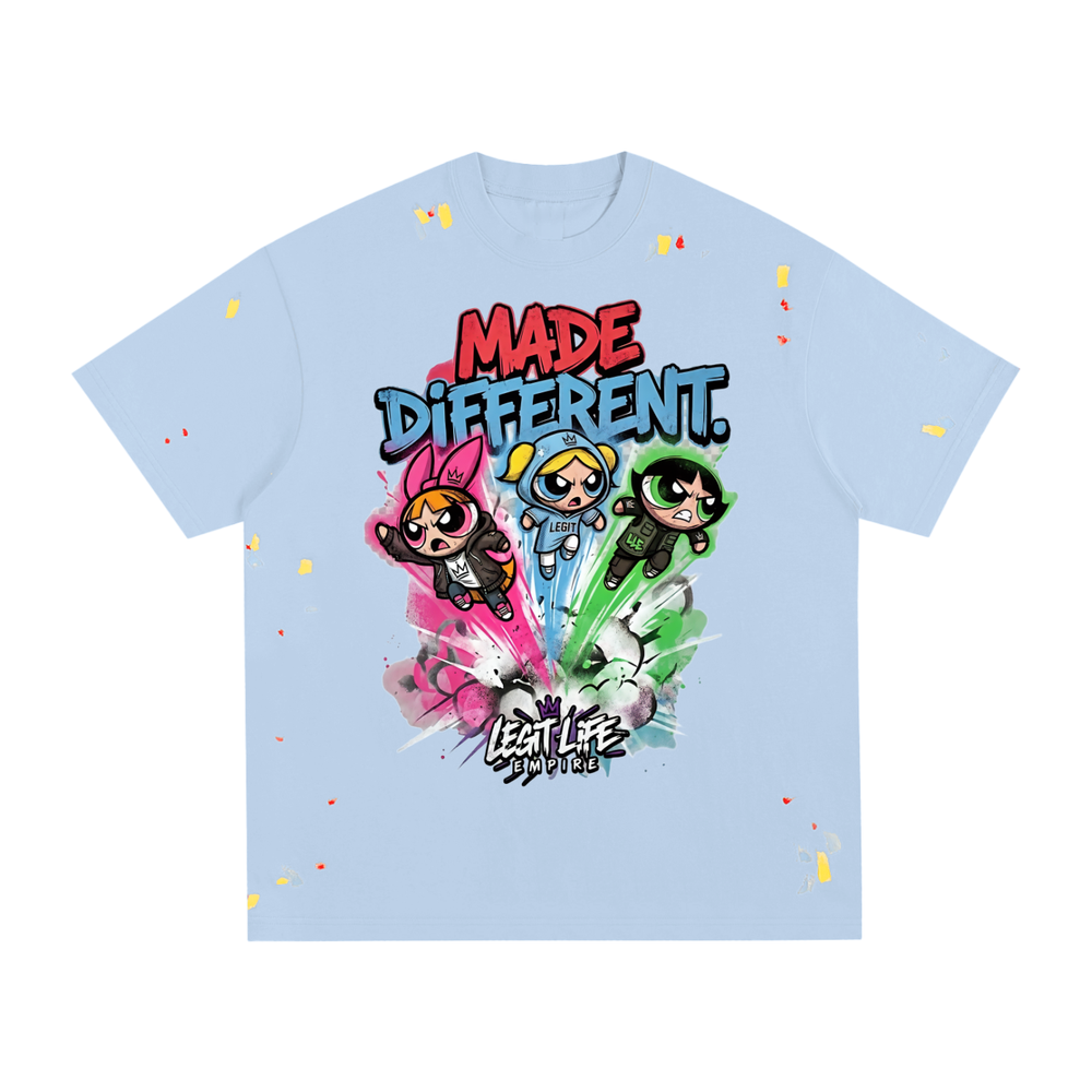 LEGIT LIFE EMPIRE 90'S EDITION Paint Splatter T-Shirt