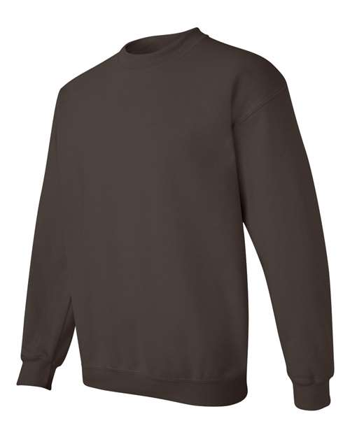 Gildan 18000 Unisex Heavy Blend™ Crewneck Sweatshirt - Dark Chocolate - side