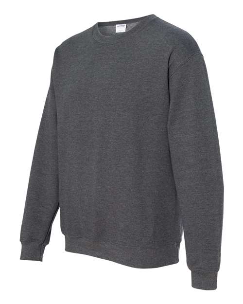 Gildan 18000 Unisex Heavy Blend™ Crewneck Sweatshirt - Dark Heather - side