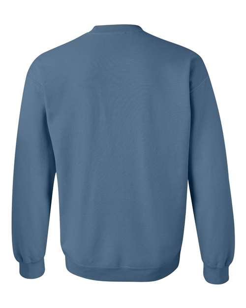 Gildan 18000 Unisex Heavy Blend™ Crewneck Sweatshirt - Indigo Blue - back