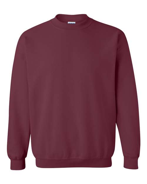 Gildan 18000 Unisex Heavy Blend™ Crewneck Sweatshirt - Maroon - front