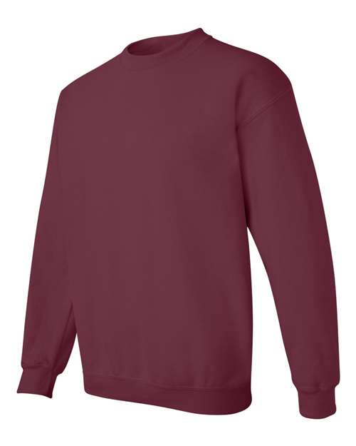 Gildan 18000 Unisex Heavy Blend™ Crewneck Sweatshirt - Maroon - side