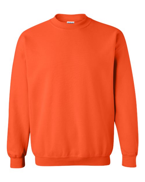 Gildan 18000 Unisex Heavy Blend™ Crewneck Sweatshirt - Orange - front