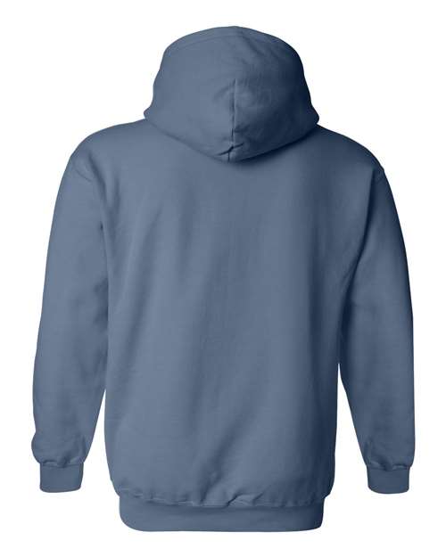 Gildan 18500 Unisex Heavy Blend™ Hooded Sweatshirt - Indigo Blue - back