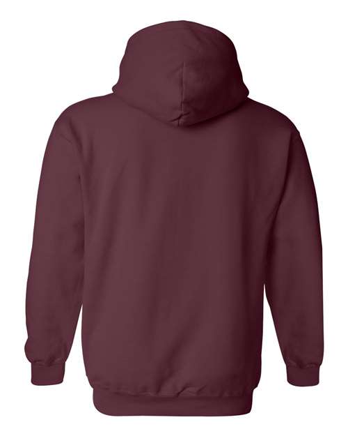 Gildan 18500 Unisex Heavy Blend™ Hooded Sweatshirt - Maroon - back
