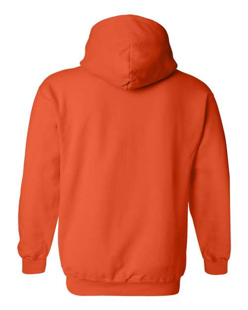 Gildan 18500 Unisex Heavy Blend™ Hooded Sweatshirt - Orange - back