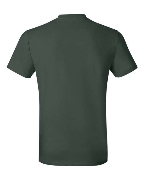 Hanes 4980 Unisex Perfect-T T-Shirt - Deep Forest - back