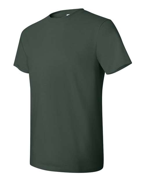 Hanes 4980 Unisex Perfect-T T-Shirt - Deep Forest - side