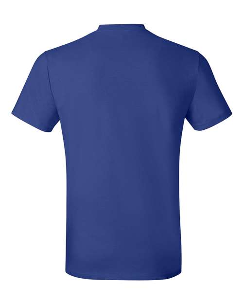 Hanes 4980 Unisex Perfect-T T-Shirt - Deep Royal - back