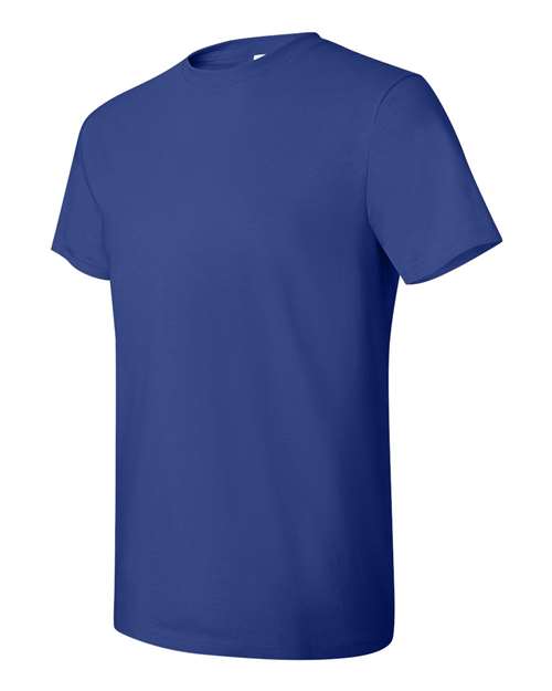 Hanes 4980 Unisex Perfect-T T-Shirt - Deep Royal - side