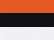 Augusta Sportswear 360 V-Neck Jersey with Striped Sleeves - Orange/ Black/ White - swatch