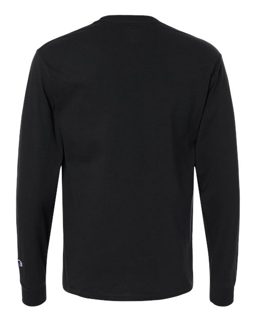 Champion CC8C Unisex Long Sleeve T-Shirt - Black - back