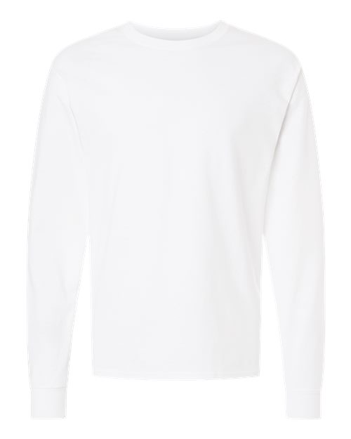 Champion CC8C Unisex Long Sleeve T-Shirt - White - front