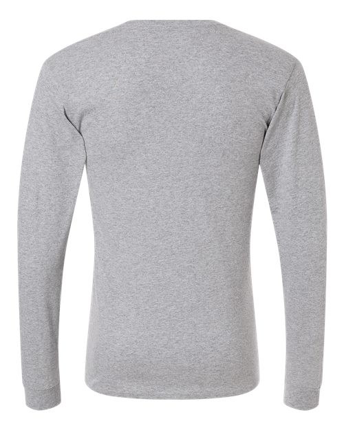 Champion CC8C Unisex Long Sleeve T-Shirt - Light Steel - back
