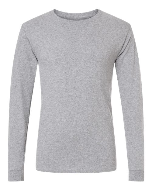 Champion CC8C Unisex Long Sleeve T-Shirt - Light Steel - front