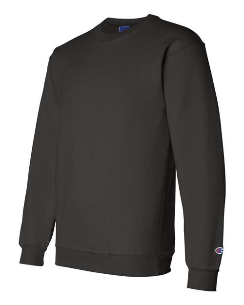 Champion S600 Unisex Powerblend® Crewneck Sweatshirt - Black - side