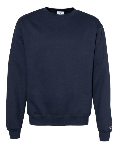 Champion S600 Unisex Powerblend® Crewneck Sweatshirt - Navy - front